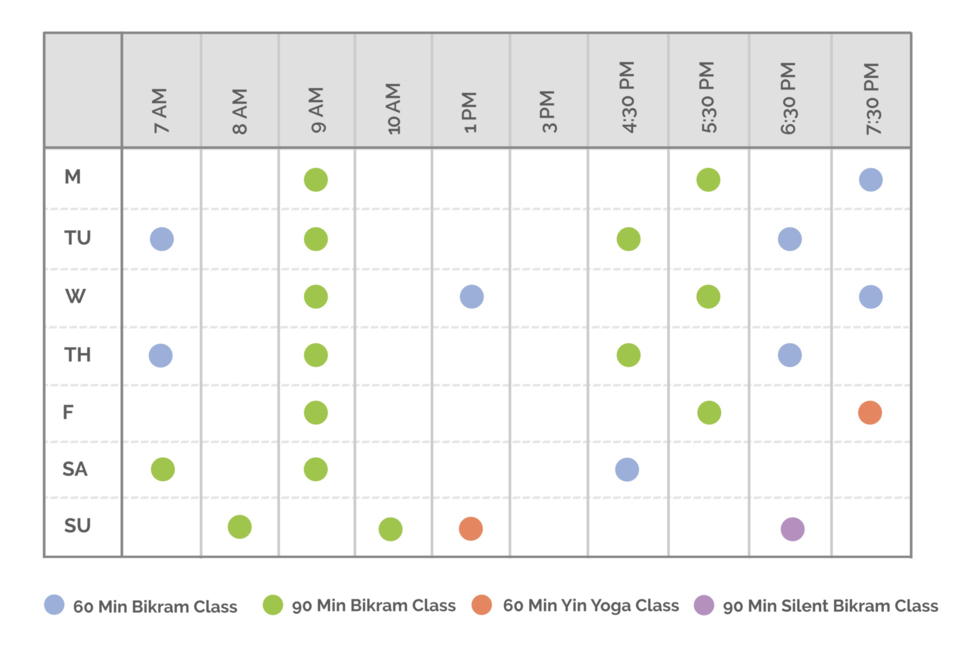 schedule